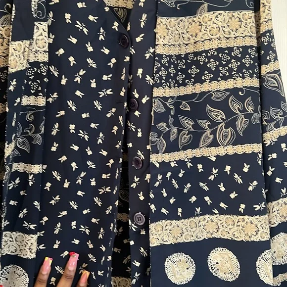 NWOT ALFRED DUNNER BLOUSE - Picture 3 of 5